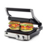 Griglia elettrica piastre antiaderenti 5 temperature 2000W inox