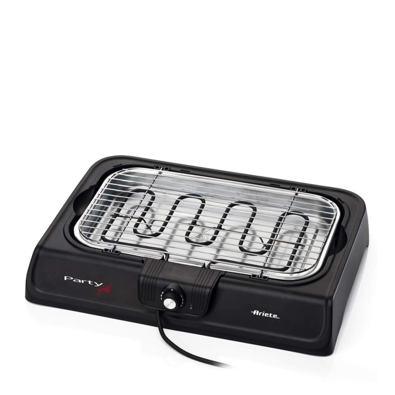 Party Grill Elettrico 2000W Barbecue Carne Verdura Pesce