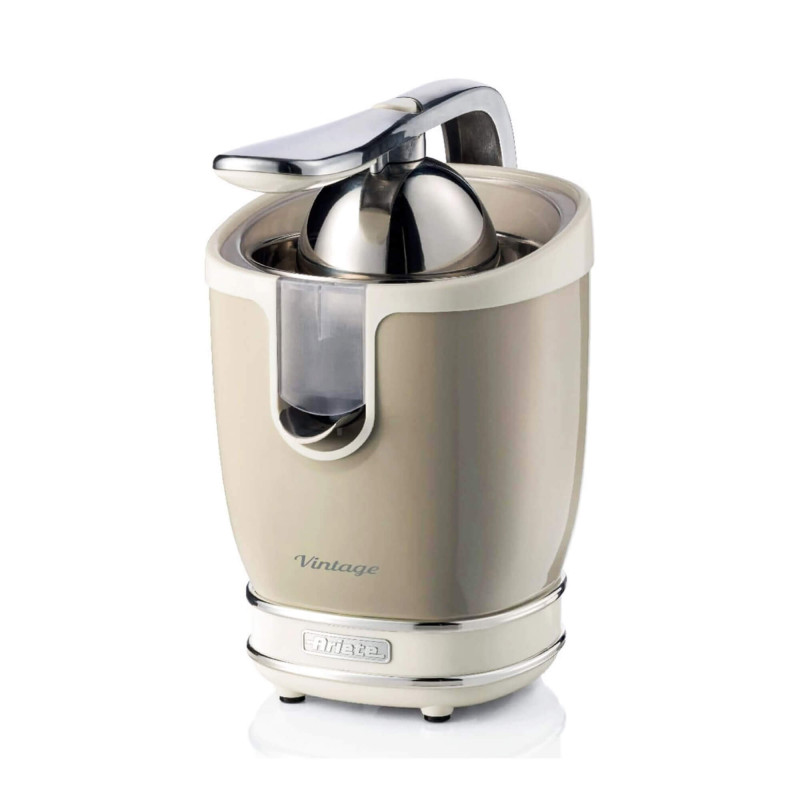 Spremiagrumi Elettrico con Leva 85W Design Vintage Beige