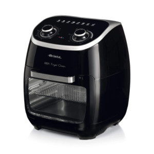 Friggitrice ad Aria e Forno 11L 2000W con Girarrosto Nera