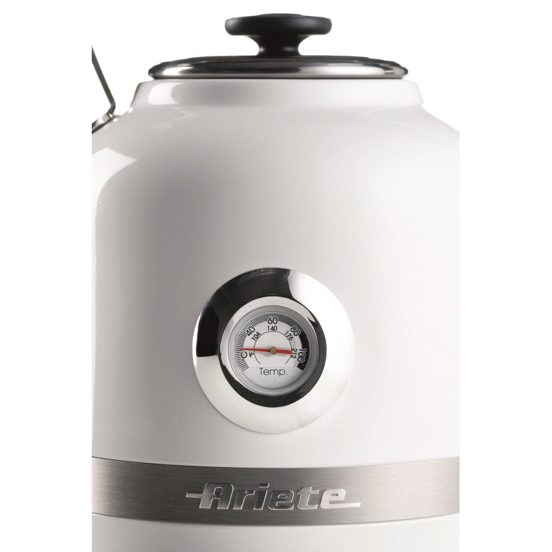 Bollitore Elettrico 1,7L 2000W Bianco con Termometro
