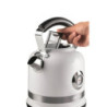 Bollitore Elettrico 1,7L 2000W Bianco con Termometro