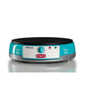 Zoom Crepes Maker Party Time - Piastra Antiaderente - 1000W - Azzurro
