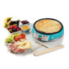 Crepes Maker Party Time 1000W Piastra Antiaderente Azzurro