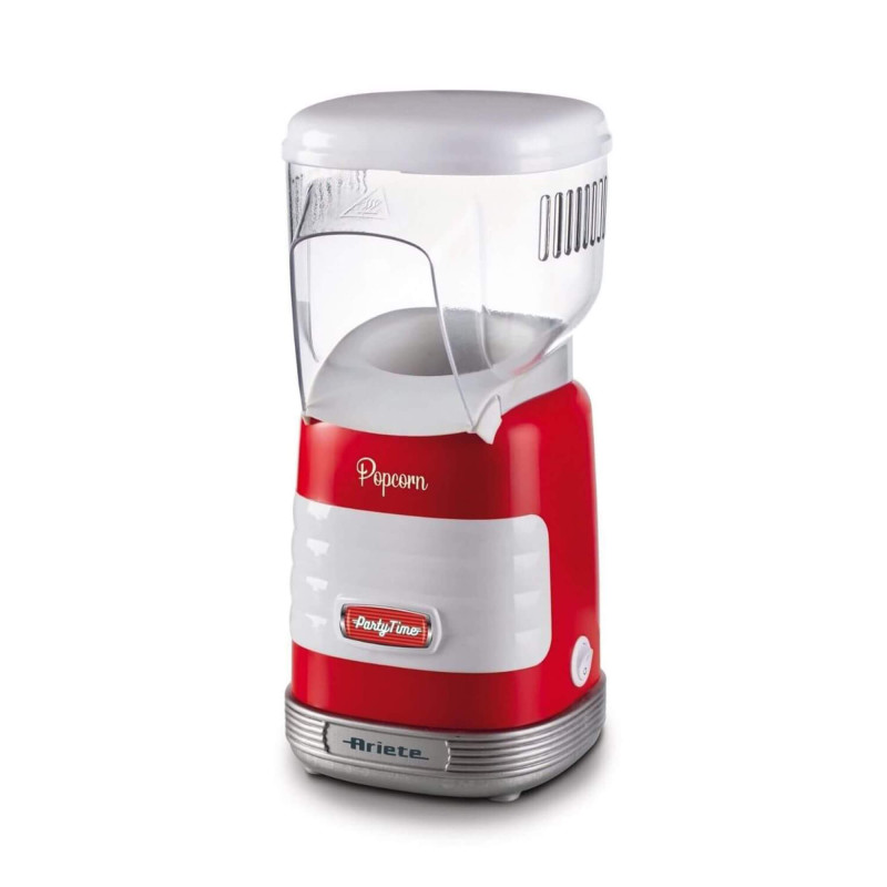 Macchina per Popcorn ad Aria Calda 1000W 60g 2 Minuti Rossa
