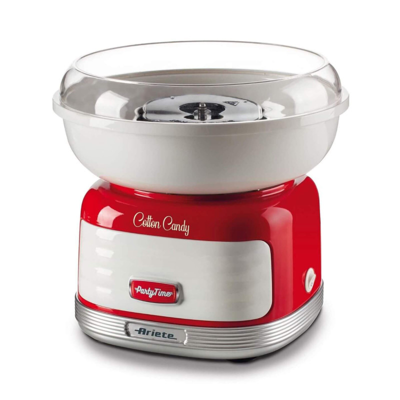 Macchina per Zucchero Filato 500W Zucchero e Caramelle Rossa