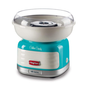 Macchina per Zucchero Filato 500W Zucchero e Caramelle Azzurra