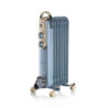 Radiatore a olio vintage 7 elementi 1500W celeste Levante Shop