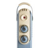 Radiatore a olio vintage 7 elementi 1500W celeste Levante Shop