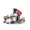 Impastatrice Planetaria Moderna 1600W 5,5L 11 Velocità Rossa