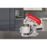 Impastatrice Planetaria Moderna 1600W 5,5L 11 Velocità Rossa
