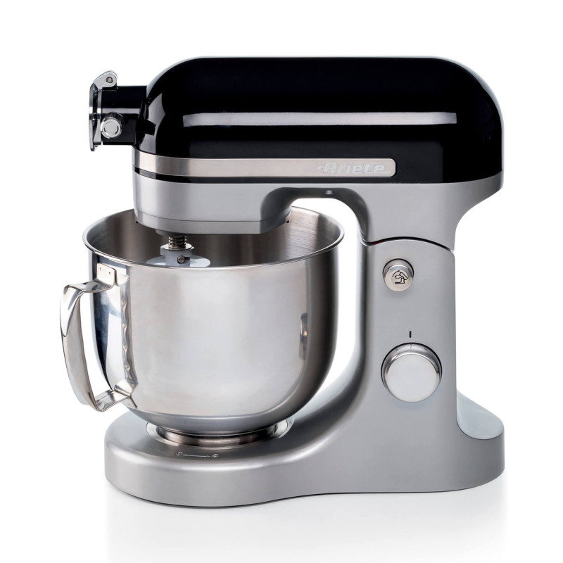 Impastatrice Planetaria Moderna 1600W 5,5L 11 Velocità Nera