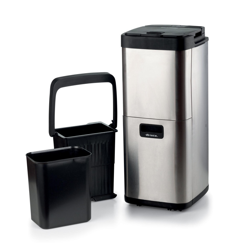 Pattumiera Intelligente 60W Essiccatore Rifiuti Silver