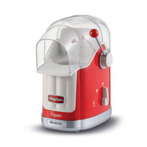 Macchina per Popcorn con Leva 1100W 600g Rossa