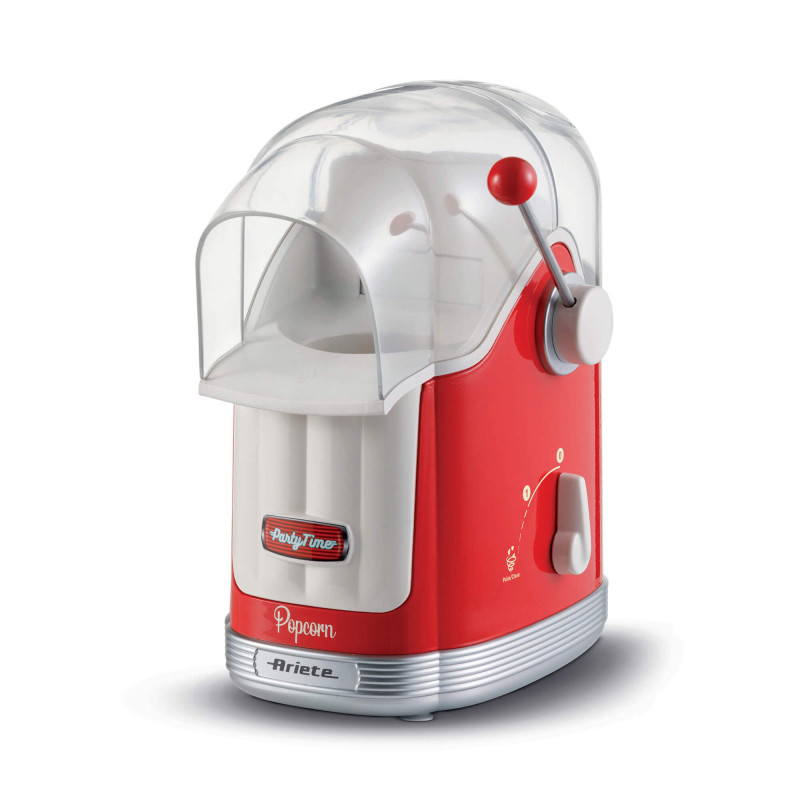 Macchina per Popcorn con Leva 1100W 600g Rossa