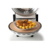 Forno Pizza 4 Minuti Piastra Pietra Refrattaria 1200W Nero