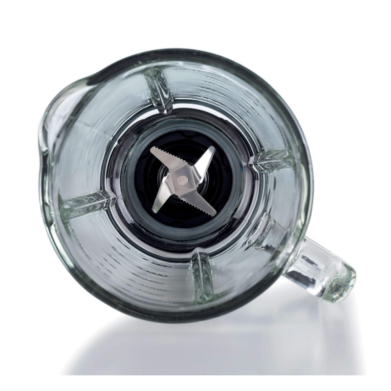 Frullatore Moderna 1000W Tazza Vetro 1.5L 4 Velocità Rosso