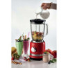 Frullatore Moderna 1000W Tazza Vetro 1.5L 4 Velocità Rosso