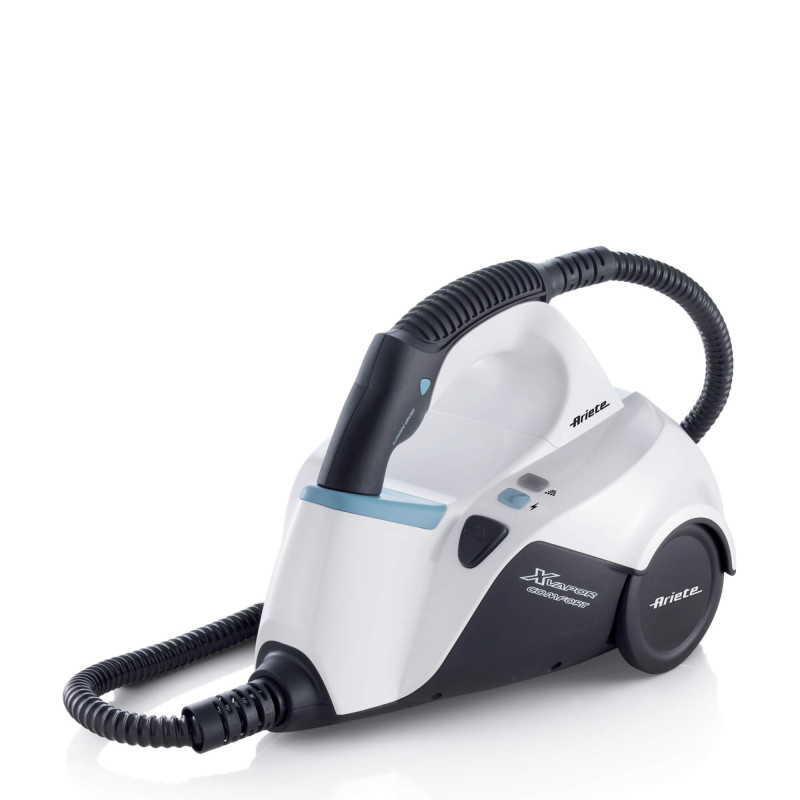 Pulitore a vapore 1500W 5 bar 45 min kit accessori bianco
