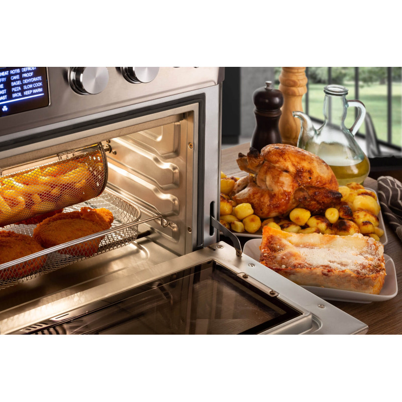 Forno friggitrice ad aria 25L 1700W 15 funzioni silver