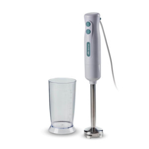 Frullatore a Immersione 700W 2 Velocità Lama Inox Bianco Teal