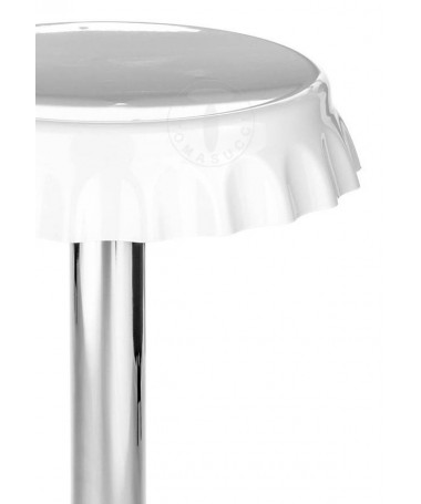 Zoom Sgabelli bar a forma di tappo - set da 2 bianco TOMASUCCI