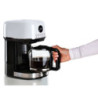 Macchina da caffè filtro moderna 15 tazze LCD bianca riscaldante