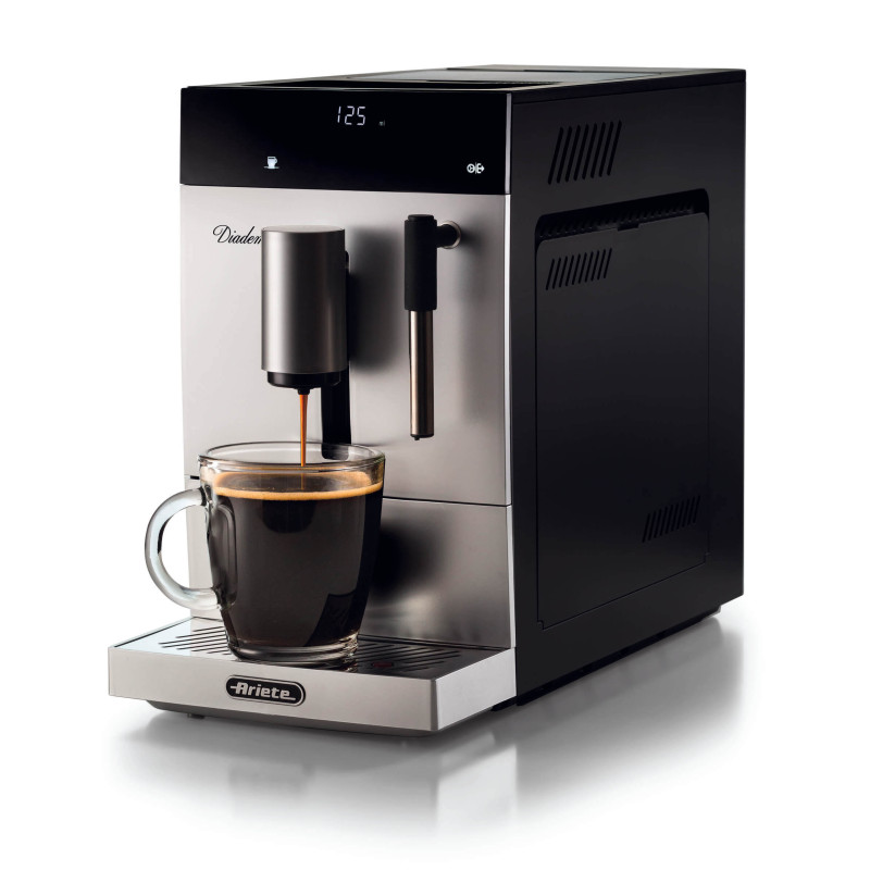 Macchina da caffè automatica 1350W 19 bar cappuccino LED silver