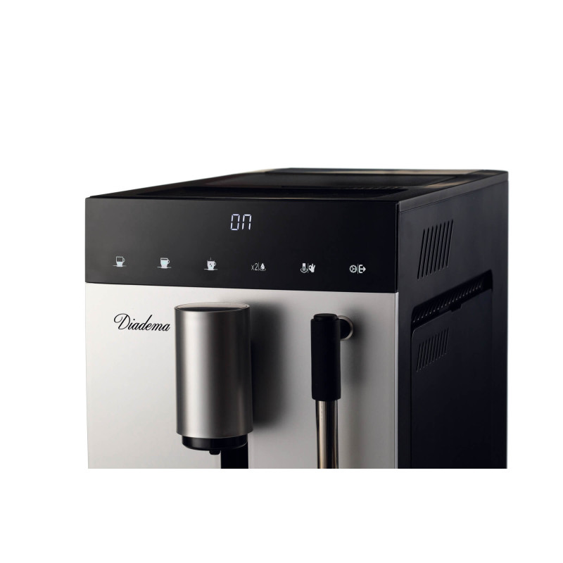 Macchina da caffè automatica 1350W 19 bar cappuccino LED silver