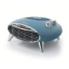 Termoventilatore da tavolo 2000W celeste silenzioso termostato