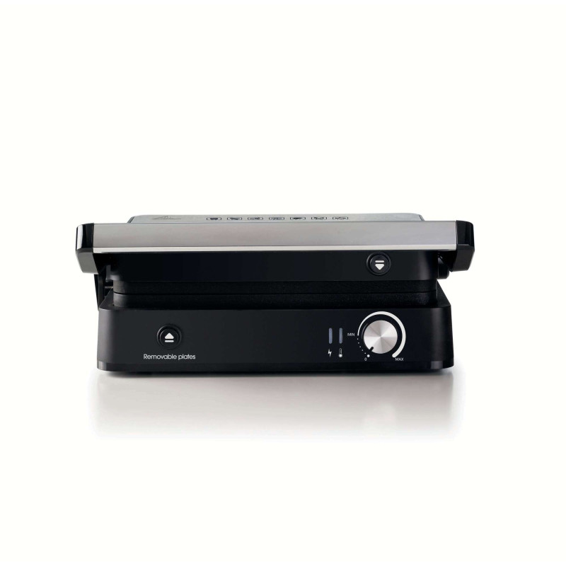 Griglia Elettrica 3in1 2000W Piastre Antiaderenti Silver Black