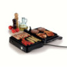 Griglia Elettrica 3in1 2000W Piastre Antiaderenti Silver Black