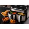 Friggitrice ad Aria 9L 2100W 11 Programmi Doppio Cestello Nero