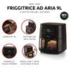 Friggitrice ad Aria 9L 1500W 8 Programmi Cestello Trasparente Nero
