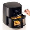 Friggitrice ad Aria 9L 1500W 8 Programmi Cestello Trasparente Nero