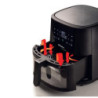 Friggitrice ad Aria 9L 1500W 8 Programmi Cestello Trasparente Nero