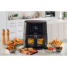 Friggitrice ad Aria 9L 1500W 8 Programmi Cestello Trasparente Nero