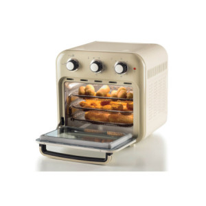 Zoom Friggitrice ad aria e forno Vintage 16L 1400W - Accessori inclusi - Beige