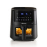 Friggitrice ad Aria 4L 1400W 9 Programmi Shake Grill Nero