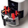 Friggitrice ad aria 9L 1500W 8 programmi cestello trasparente