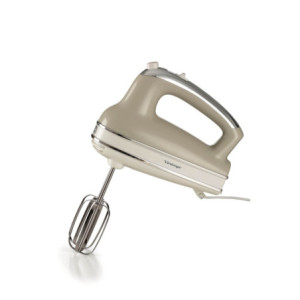 Sbattitore vintage 450W 5 velocità turbo 2 fruste beige