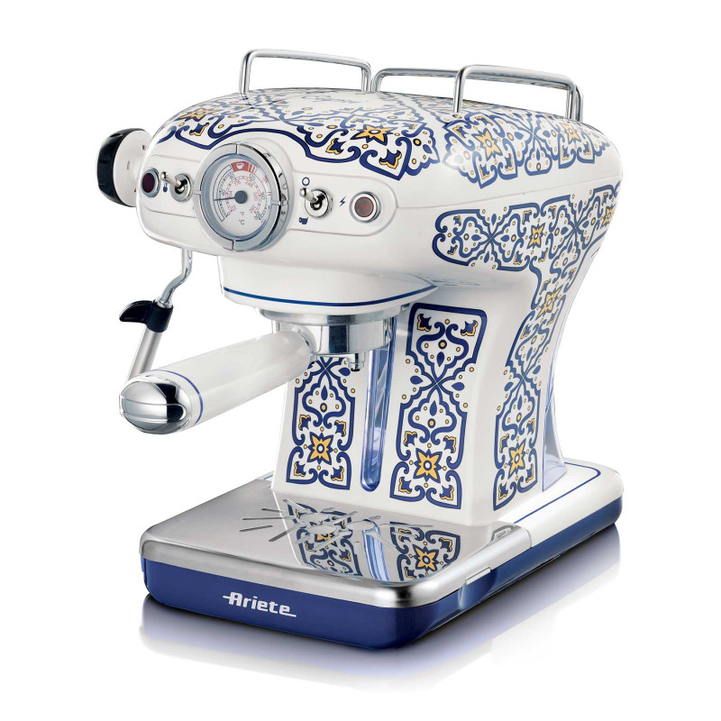 Macchina da caffè 850W serbatoio 0,9L filtro 1-2 tazze cappuccinatore