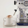 Macchina da caffè 850W serbatoio 0,9L filtro 1-2 tazze cappuccinatore