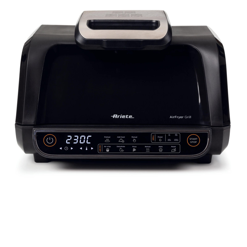 Friggitrice ad aria e griglia 1700W 8L 8 funzioni nero