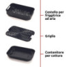Friggitrice ad aria e griglia 1700W 8L 8 funzioni nero