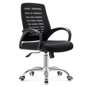 Poltrona Urban dirigenziale nera ergonomica moderna ufficio casa