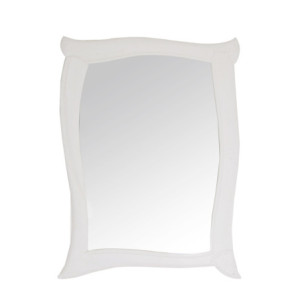 Specchio Radius bianco 120 cm moderno design luminoso elegante