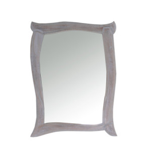 Specchio Radius grigio 120 moderno per soggiorno e ingresso