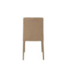Set 6 sedie Dani velluto millerighe tortora moderne casa