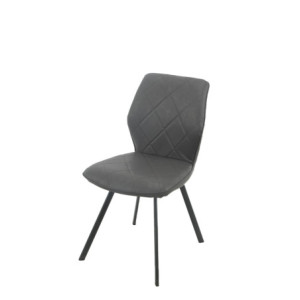 Zoom Set Da 4 Sedie New Flamingo Grigio Meccanico